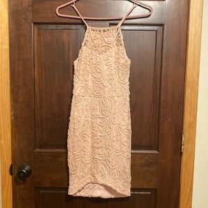 Agaci Pink Detailed Dress